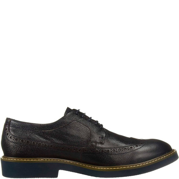 COPY - Donald J Pliner Men's GARETH-54 Oxford Leather Navy 9M - Picture 6 of 6
